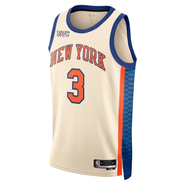 Nike New York Knicks Josh Hart Trikot City Edition 25/26 Swingman Weiß Für Herren