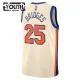 Nike New York Knicks Mikal Bridges Trikot City Edition 25/26 Swingman Weiß Für Kinder
