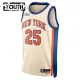 Nike New York Knicks Mikal Bridges Trikot City Edition 25/26 Swingman Weiß Für Kinder