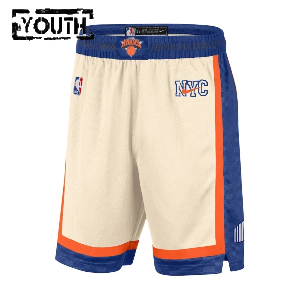 Nike New York Knicks Shorts City Edition 25/26 Swingman Für Kinder
