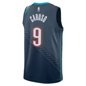 Nike Oklahoma City Thunder Alex Caruso Trikot City Edition 25/26 Swingman Schwarz Für Herren