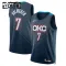 Nike Oklahoma City Thunder Chet Holmgren Trikot City Edition 25/26 Swingman Schwarz Für Kinder
