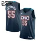 Nike Oklahoma City Thunder Isaiah Hartenstein Trikot City Edition 25/26 Swingman Schwarz Für Kinder