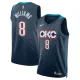 Nike Oklahoma City Thunder Jalen Williams Trikot City Edition 25/26 Swingman Schwarz Für Herren