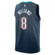 Nike Oklahoma City Thunder Jalen Williams Trikot City Edition 25/26 Swingman Schwarz Für Herren