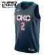 Nike Oklahoma City Thunder Shai Gilgeous Alexander Trikot City Edition 25/26 Swingman Schwarz Für Kinder
