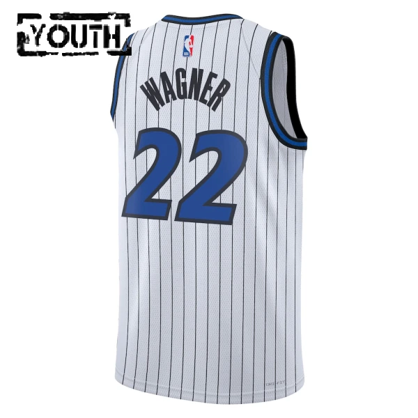 Nike Orlando Magic Franz Wagner Trikot Association Edition 25/26 Swingman Weiß Für Kinder