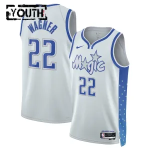 Nike Orlando Magic Franz Wagner Trikot City Edition 25/26 Swingman Weiß Für Kinder
