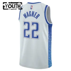 Nike Orlando Magic Franz Wagner Trikot City Edition 25/26 Swingman Weiß Für Kinder
