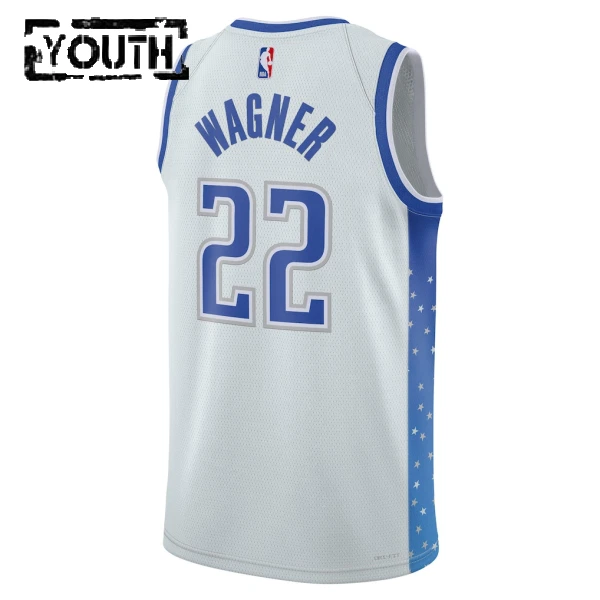 Nike Orlando Magic Franz Wagner Trikot City Edition 25/26 Swingman Weiß Für Kinder