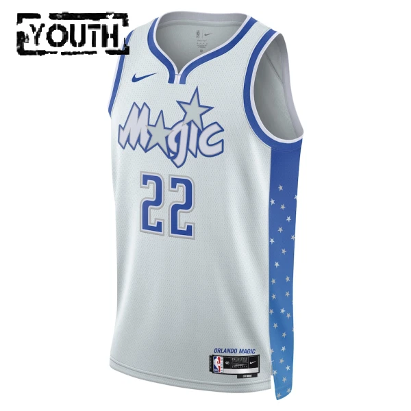 Nike Orlando Magic Franz Wagner Trikot City Edition 25/26 Swingman Weiß Für Kinder