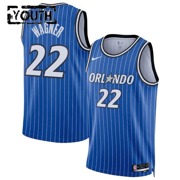 Nike Orlando Magic Franz Wagner Trikot Icon Edition 25/26 Swingman Blau Für Kinder