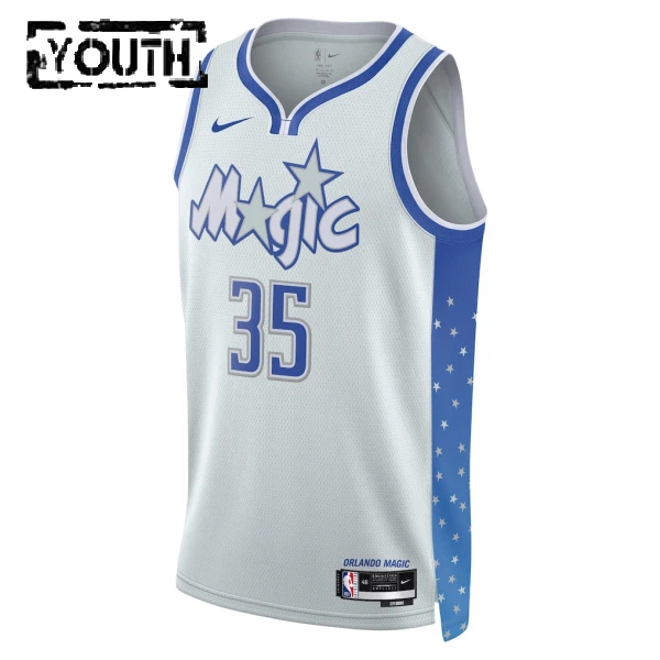 Nike Orlando Magic Goga Bitadze Trikot City Edition 25/26 Swingman Weiß Für Kinder