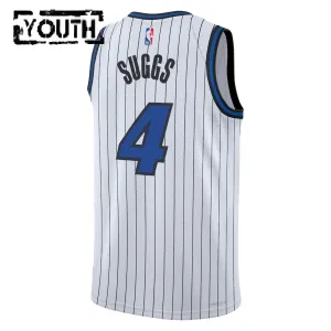 Nike Orlando Magic Jalen Suggs Trikot Association Edition 25/26 Swingman Weiß Für Kinder