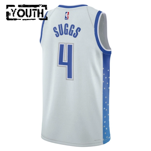 Nike Orlando Magic Jalen Suggs Trikot City Edition 25/26 Swingman Weiß Für Kinder