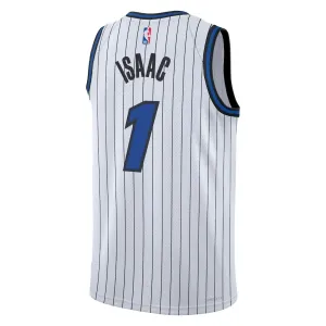 Nike Orlando Magic Jonathan Isaac Trikot Association Edition 25/26 Swingman Weiß Für Herren