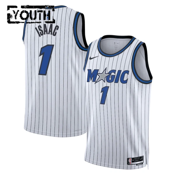 Nike Orlando Magic Jonathan Isaac Trikot Association Edition 25/26 Swingman Weiß Für Kinder Nike Orlando Magic Jonathan Isaac Trikot Association Edition 25/26 Swingman Weiß Für Kinder