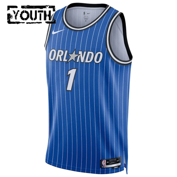 Nike Orlando Magic Jonathan Isaac Trikot Icon Edition 25/26 Swingman Blau Für Kinder