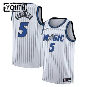 Nike Orlando Magic Paolo Banchero Trikot Association Edition 25/26 Swingman Weiß Für Kinder