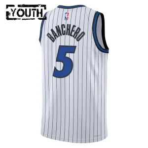 Nike Orlando Magic Paolo Banchero Trikot Association Edition 25/26 Swingman Weiß Für Kinder
