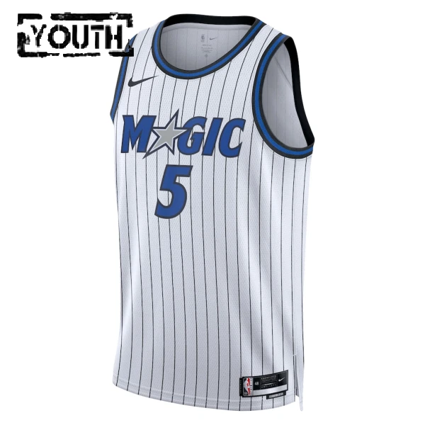 Nike Orlando Magic Paolo Banchero Trikot Association Edition 25/26 Swingman Weiß Für Kinder