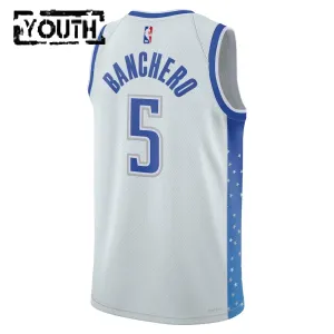 Nike Orlando Magic Paolo Banchero Trikot City Edition 25/26 Swingman Weiß Für Kinder
