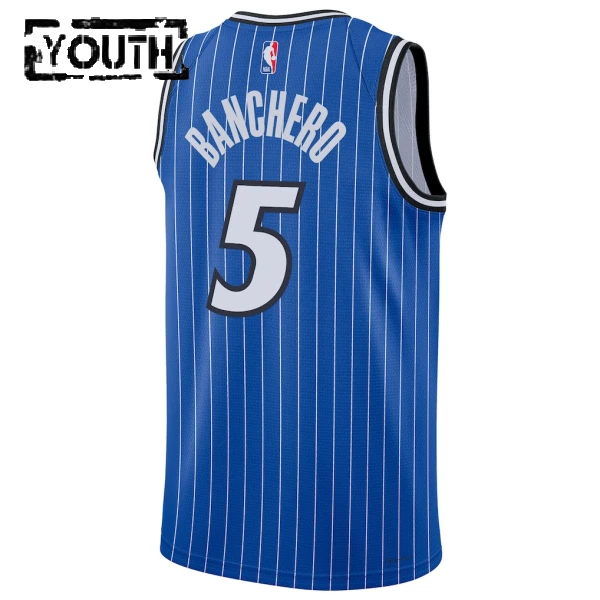 Nike Orlando Magic Paolo Banchero Trikot Icon Edition 25/26 Swingman Blau Für Kinder