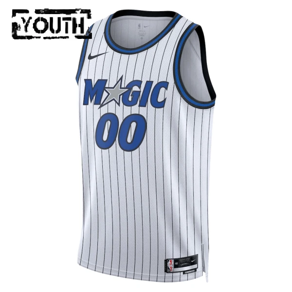Nike Orlando Magic Trikot Personalisiert Association Edition 25/26 Swingman Weiß Für Kinder