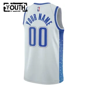 Nike Orlando Magic Trikot Personalisiert City Edition 25/26 Swingman Weiß Für Kinder