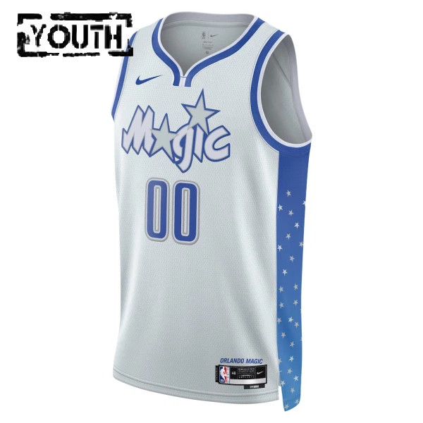 Nike Orlando Magic Trikot Personalisiert City Edition 25/26 Swingman Weiß Für Kinder