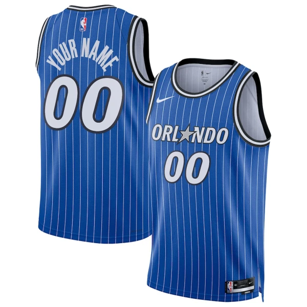 Nike Orlando Magic Trikot Personalisiert Icon Edition 25/26 Swingman Blau Für Herren