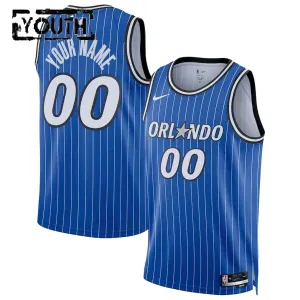 Nike Orlando Magic Trikot Personalisiert Icon Edition 25/26 Swingman Blau Für Kinder