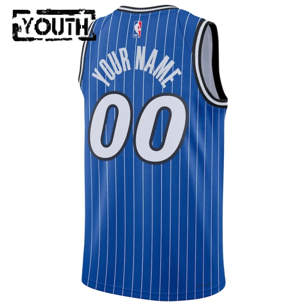 Nike Orlando Magic Trikot Personalisiert Icon Edition 25/26 Swingman Blau Für Kinder