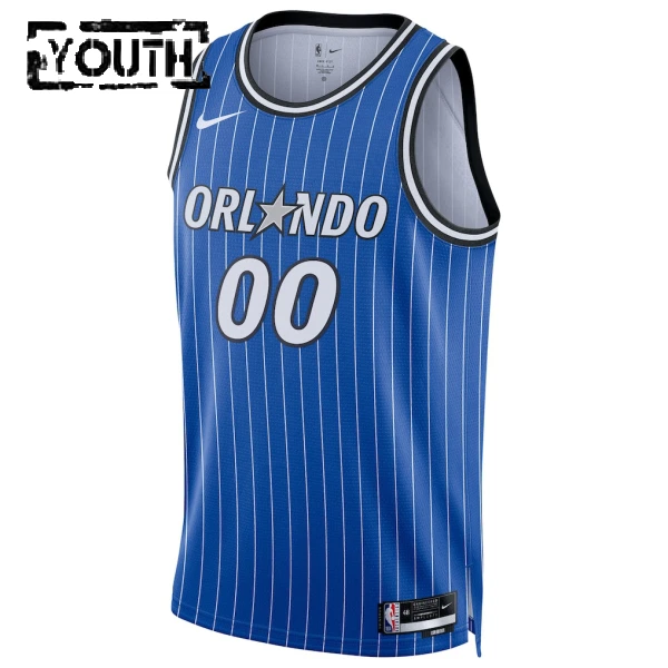 Nike Orlando Magic Trikot Personalisiert Icon Edition 25/26 Swingman Blau Für Kinder