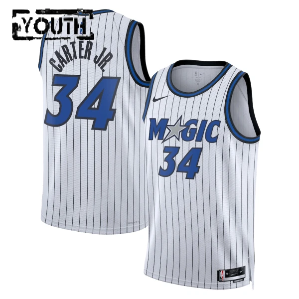 Nike Orlando Magic Wendell Carter JR Trikot Association Edition 25/26 Swingman Weiß Für Kinder