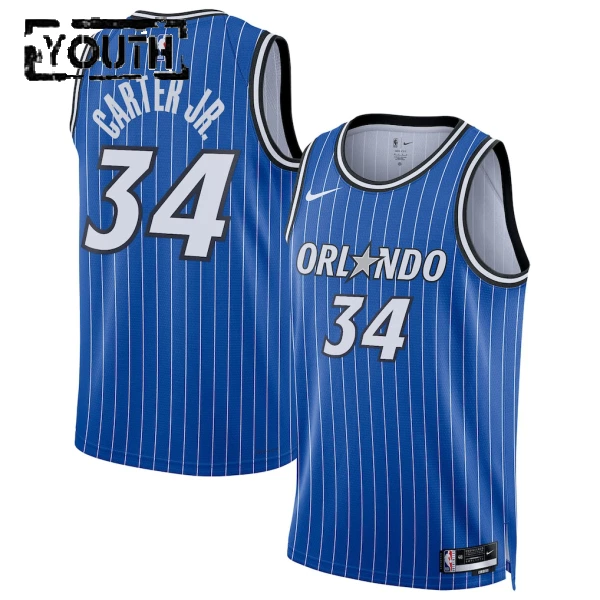 Nike Orlando Magic Wendell Carter JR Trikot Icon Edition 25/26 Swingman Blau Für Kinder