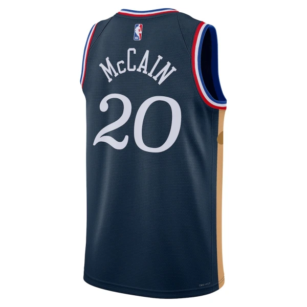 Nike Philadelphia 76ers Jared Mccain Trikot City Edition 25/26 Swingman Navy Für Herren