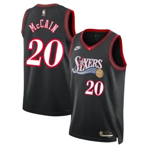 Nike Philadelphia 76ers Jared Mccain Trikot Classic Edition 25/26 Swingman Schwarz Für Herren