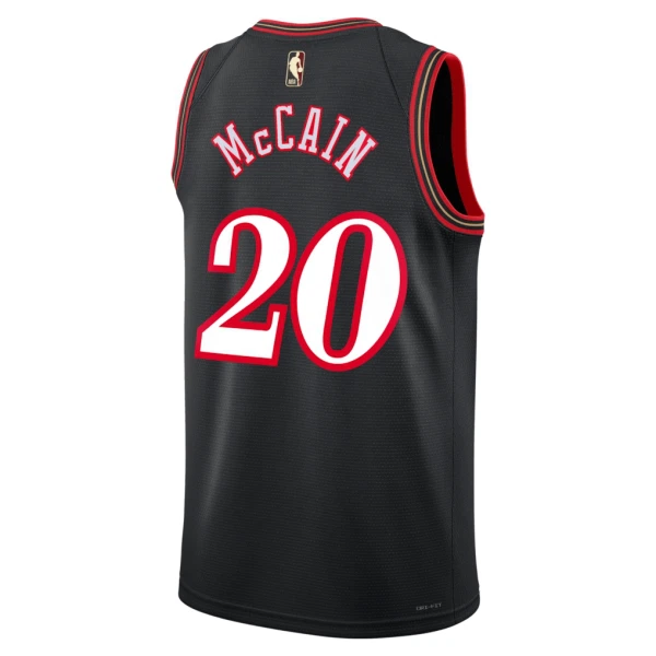Nike Philadelphia 76ers Jared Mccain Trikot Classic Edition 25/26 Swingman Schwarz Für Herren