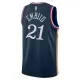 Nike Philadelphia 76ers Joel Embiid Trikot City Edition 25/26 Swingman Navy Für Herren