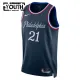 Nike Philadelphia 76ers Joel Embiid Trikot City Edition 25/26 Swingman Navy Für Kinder