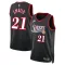 Nike Philadelphia 76ers Joel Embiid Trikot Classic Edition 25/26 Swingman Schwarz Für Herren