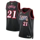 Nike Philadelphia 76ers Joel Embiid Trikot Classic Edition 25/26 Swingman Schwarz Für Herren