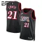 Nike Philadelphia 76ers Joel Embiid Trikot Classic Edition 25/26 Swingman Schwarz Für Kinder
