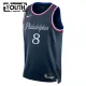 Nike Philadelphia 76ers Paul George Trikot City Edition 25/26 Swingman Navy Für Kinder