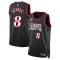 Nike Philadelphia 76ers Paul George Trikot Classic Edition 25/26 Swingman Schwarz Für Herren