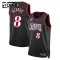Nike Philadelphia 76ers Paul George Trikot Classic Edition 25/26 Swingman Schwarz Für Kinder