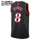 Nike Philadelphia 76ers Paul George Trikot Classic Edition 25/26 Swingman Schwarz Für Kinder