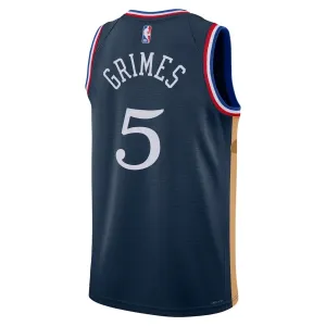 Nike Philadelphia 76ers Quentin Grimes Trikot City Edition 25/26 Swingman Navy Für Herren