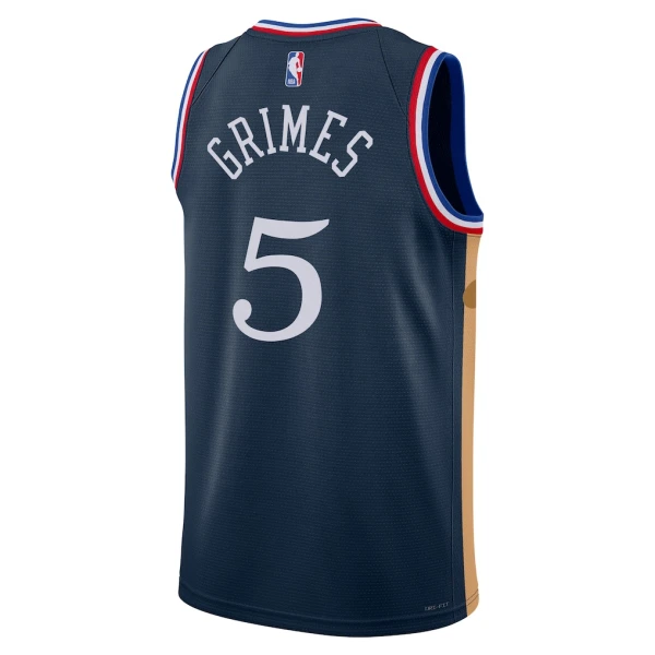 Nike Philadelphia 76ers Quentin Grimes Trikot City Edition 25/26 Swingman Navy Für Herren
